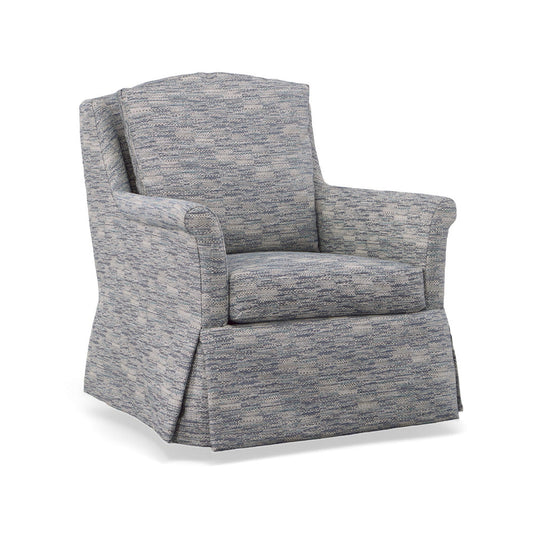 Carrie Modern Arm Swivel Glider