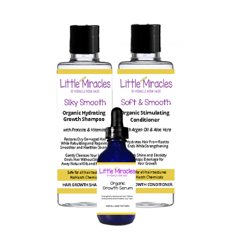 Little Miracles Wash & Growth Kit - Miracle Mink Hair Wholesale Inc