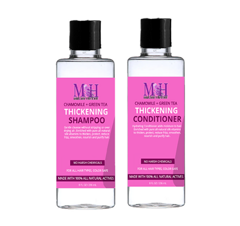 Chamomile & Green Tea Thickening Shampoo & Conditioner Bundle Deal