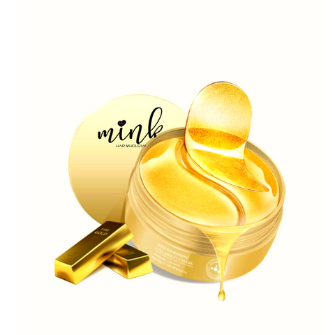 Gold Mink Eye Masks